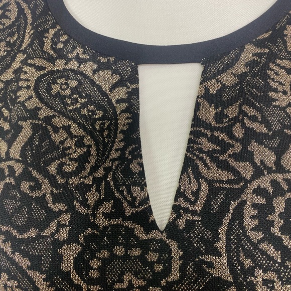 Tommy Hilfiger, dress size 10,Metallic, black and gold . - Picture 7 of 10